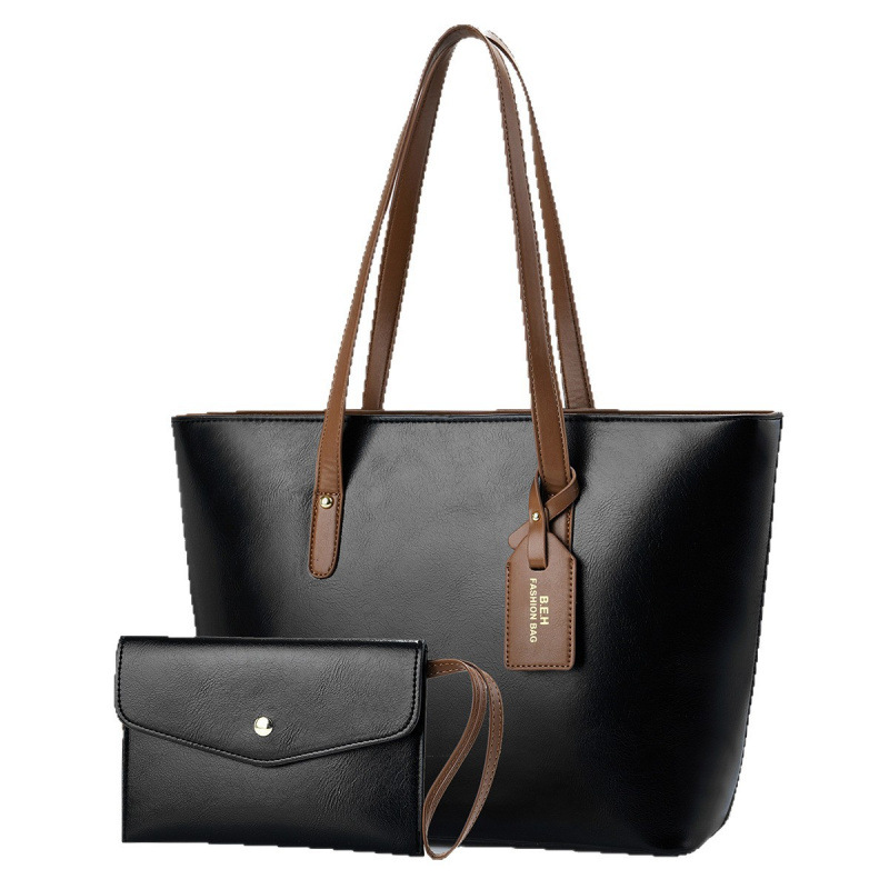 Bolsas de dos piezas de moda de gran capacidad de transporte diario bolsa de mano bolsa de hombro ocio versátil bolsas transfronterizas
