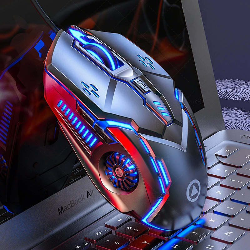 Игровая мышь YinDiao, механическая бесшумная, для ноутбука, аксессуары, G5