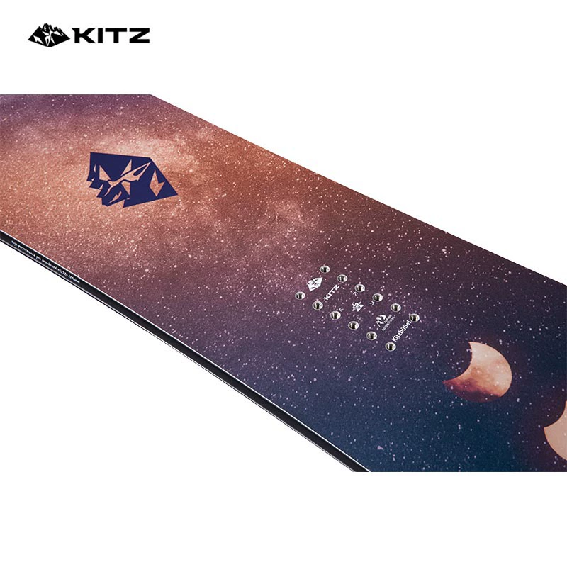 KITZ Лыжный борд для мужчин и женщин, для взрослых, включены зажимы