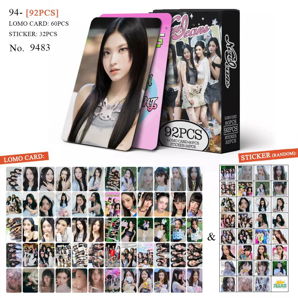 Spot 92 Newjeans Favorites Card Jin Yichi Hanni Li Huiren Star Lomo Card