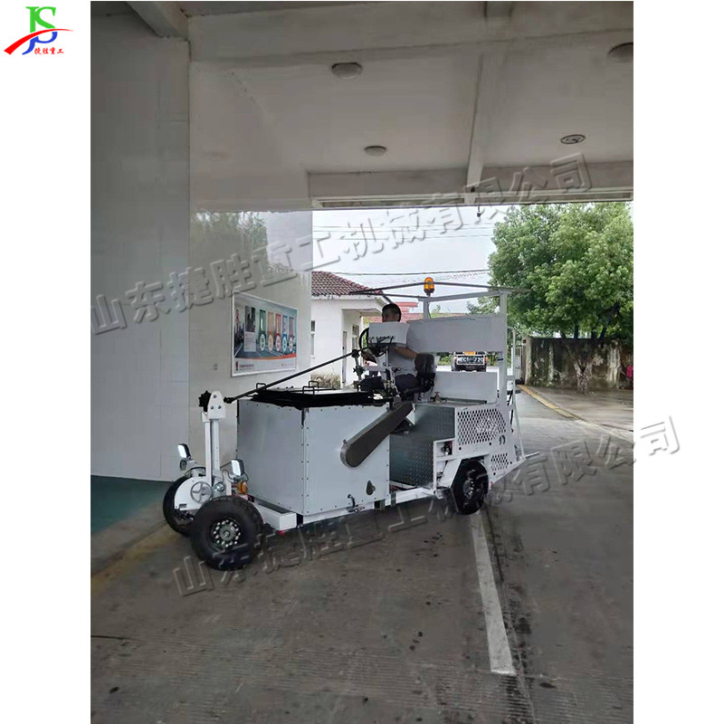 Conducción de la máquina de marcado de tierra línea de marcado de fusión en caliente coche automático hidráulico equipo de marcado de la línea de marcado de carreteras