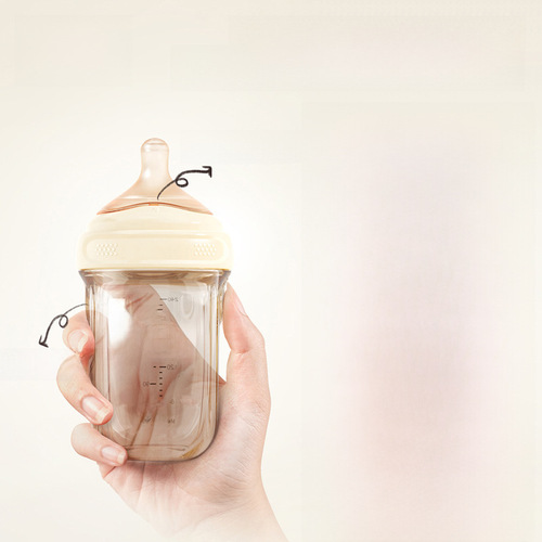 Lodi Ludi Baby Bottle Newborn Infant 0-6 Months 1-2-3 Years Duck Teat Sippy Cup Anti-Flatulence PPSU Bottle
