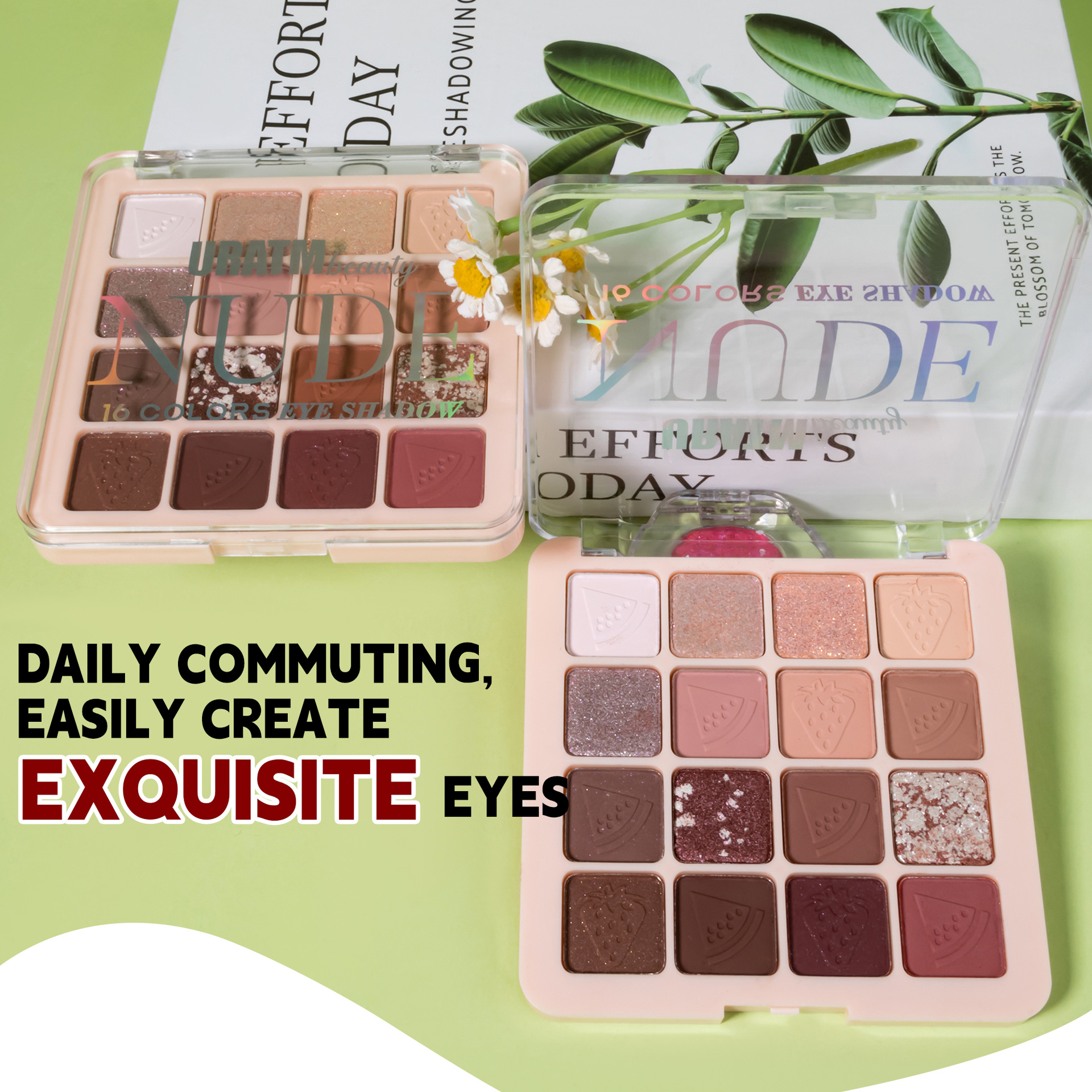 Cross-border bestseller multi-functional all-in-one makeup palette, matte pearlescent eyeshadow, high-gloss contouring all-in-one eyeshadow palette for beauty Item Picture