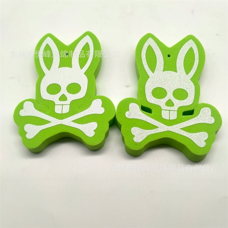 彩色eva异形钥匙扣挂件 服饰挂件标牌泡绵儿童洗澡动物浮漂玩具