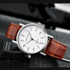 Quartz swiss watch, belt, men's watch, factory direct supply, simple and elegant design, wholesale, Birthday gift