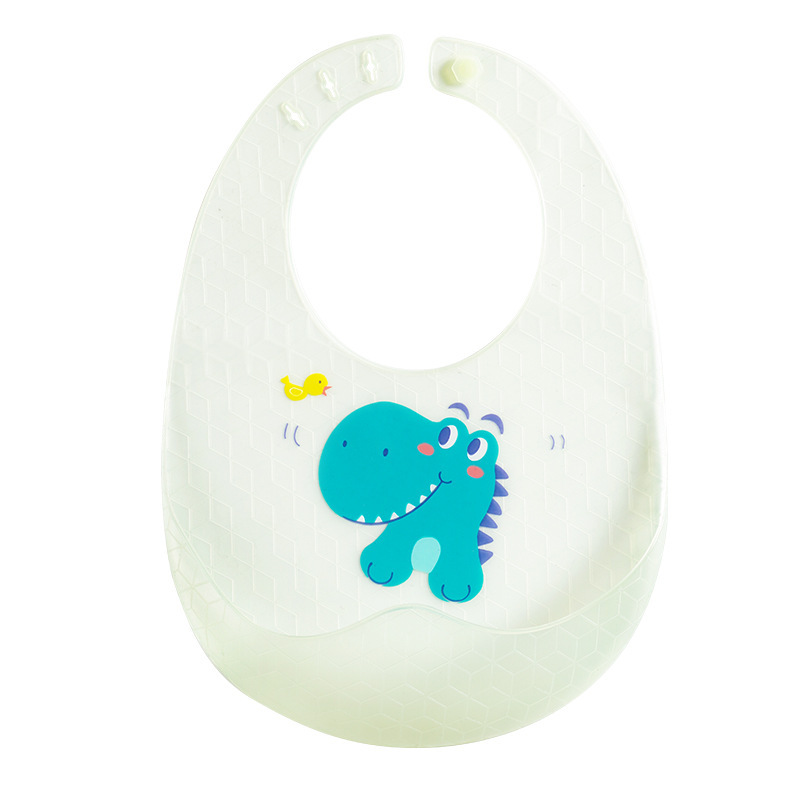 Children's three dimensional waterproof bib for food