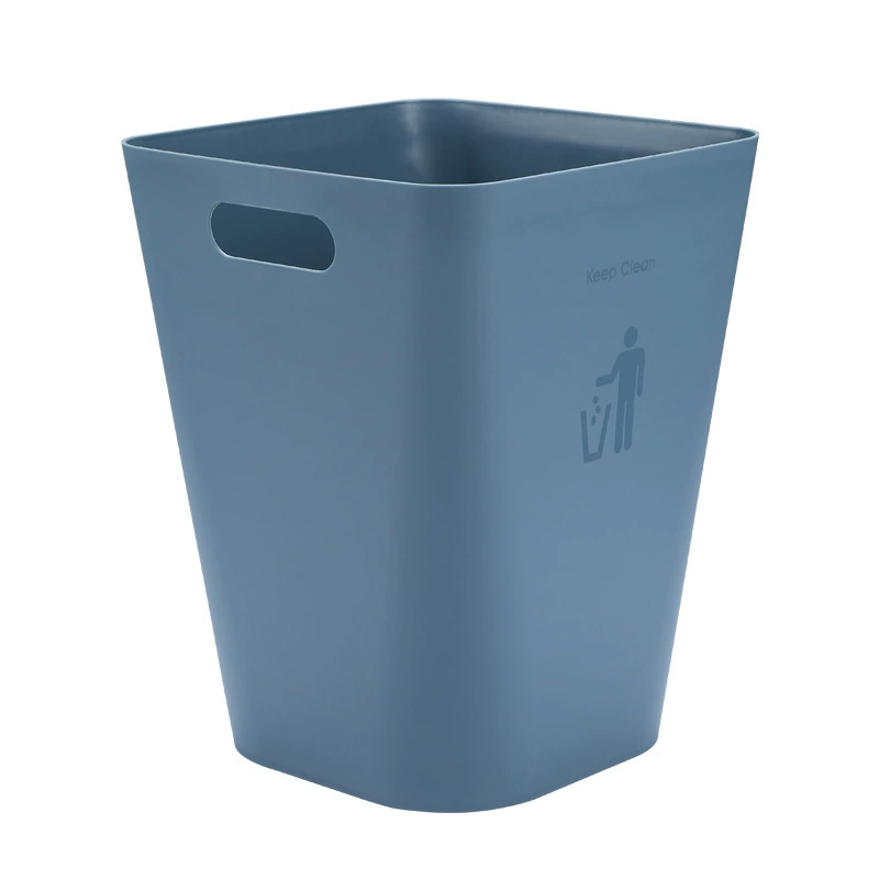 Plastic capacious garbage can, increased thickness