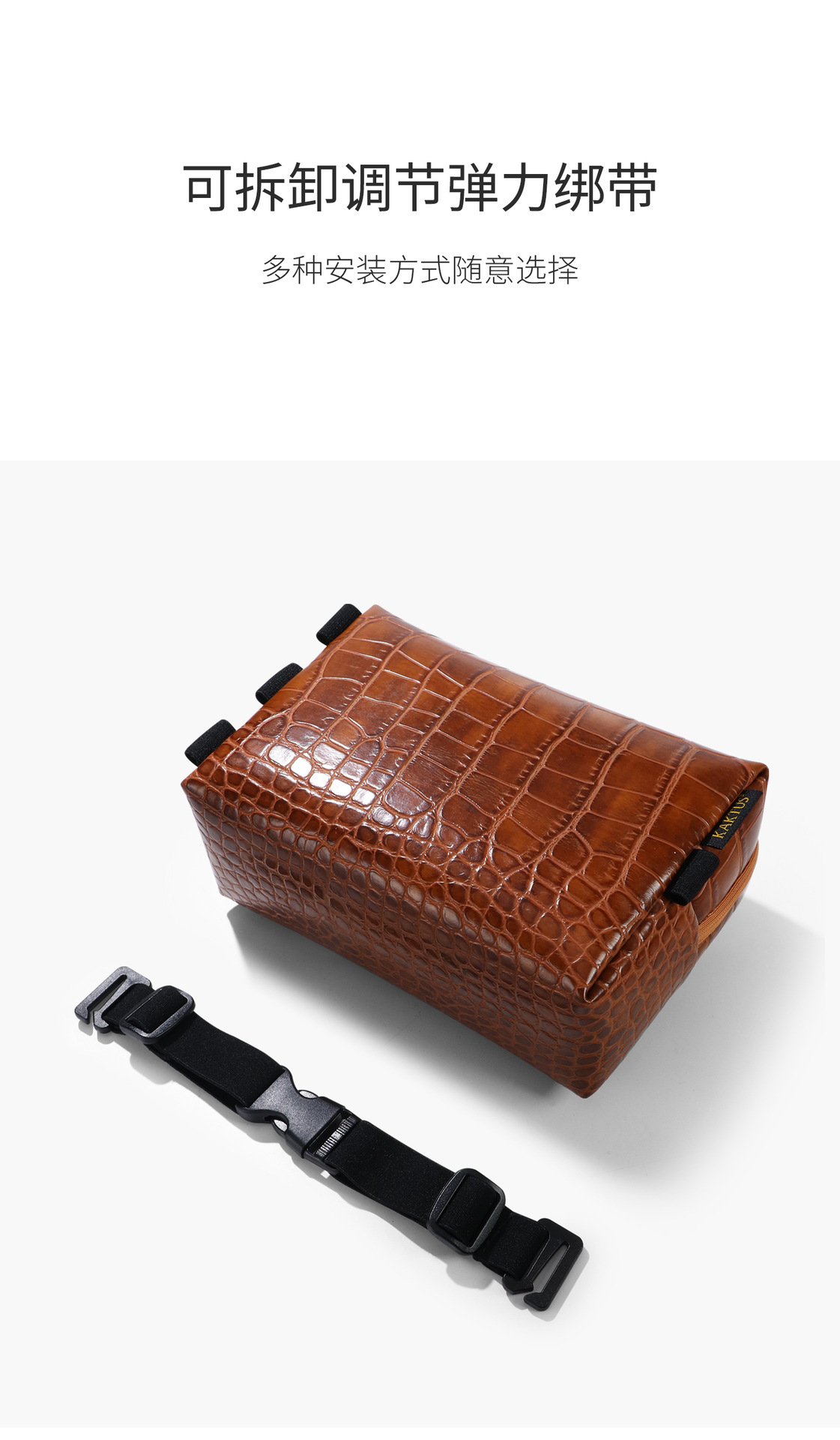 Car Tissue Box, High-End Crocodile Pattern Armrest Box, Seat Back Tissue Storage Box, New Creative Multi-Functional Tissue Box