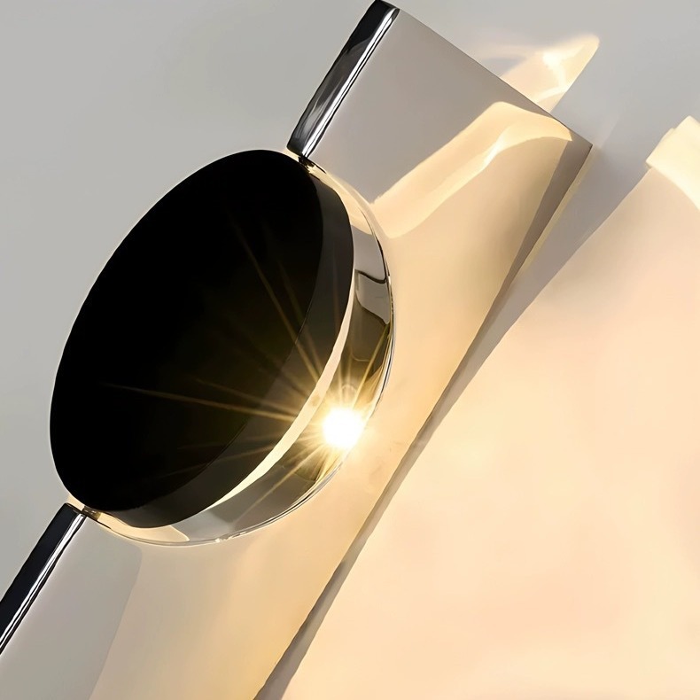 Lámpara de pared de ambiente interior de lujo ligero nórdico Diseñador de iluminación Zhongshan Personalidad creativa Lámpara de pared de decoración de dormitorio de sala de estar