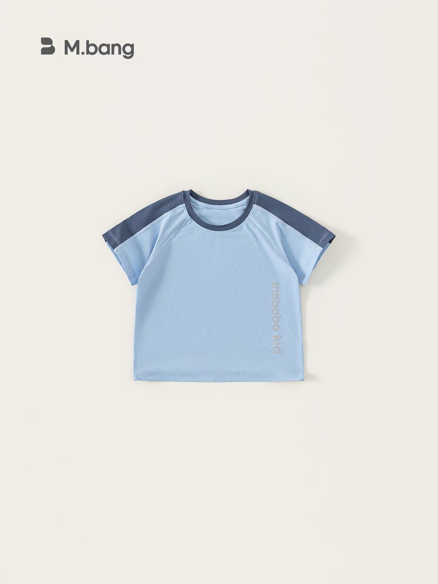 Youbao ropa para niños de manga corta para niños verano nuevo estilo ropa deportiva para niños camiseta del tesoro para hombres chaqueta de manga raglán del tesoro para mujeres ligeras