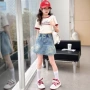 新款跨境儿童夏季裙裤
