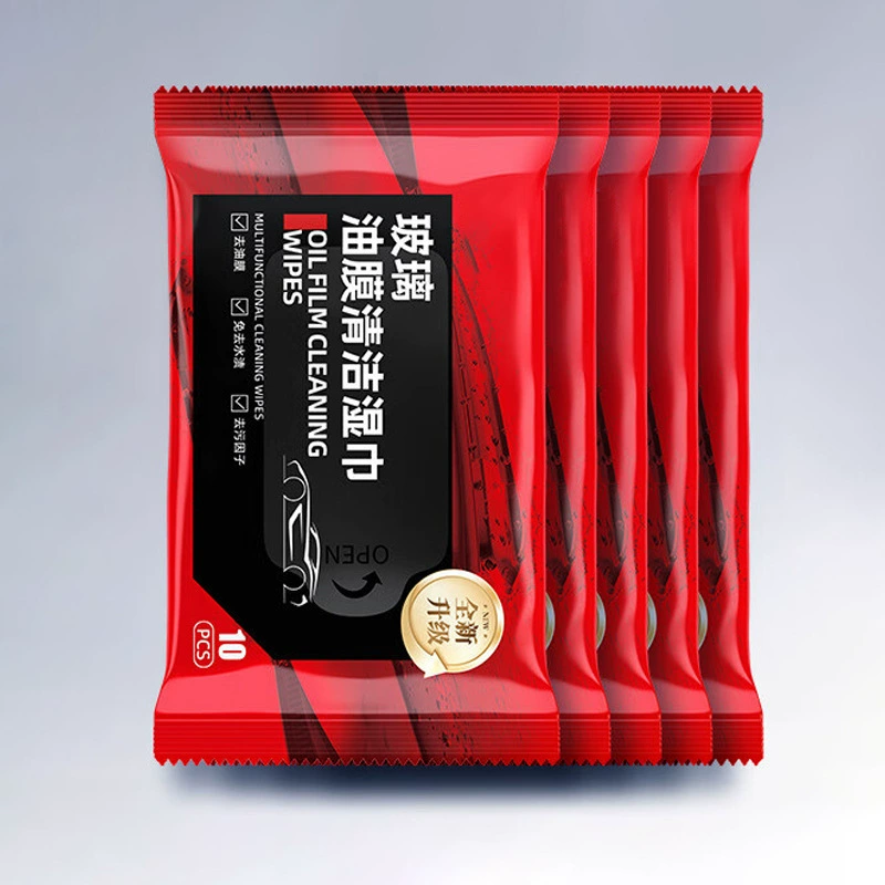 Стеклянная масляная пленка Чистящие салфетки для удаления масла Автомойка быстрая дезактивация без повреждения стекла Мягкие дождевые чистящие салфетки