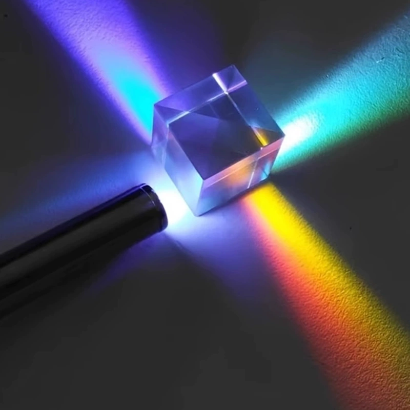 Цветная призма Солнечный ловец Куб Света Солнечный ловец Прим Зеркало Стеклянные украшения Разборка креативный подарок