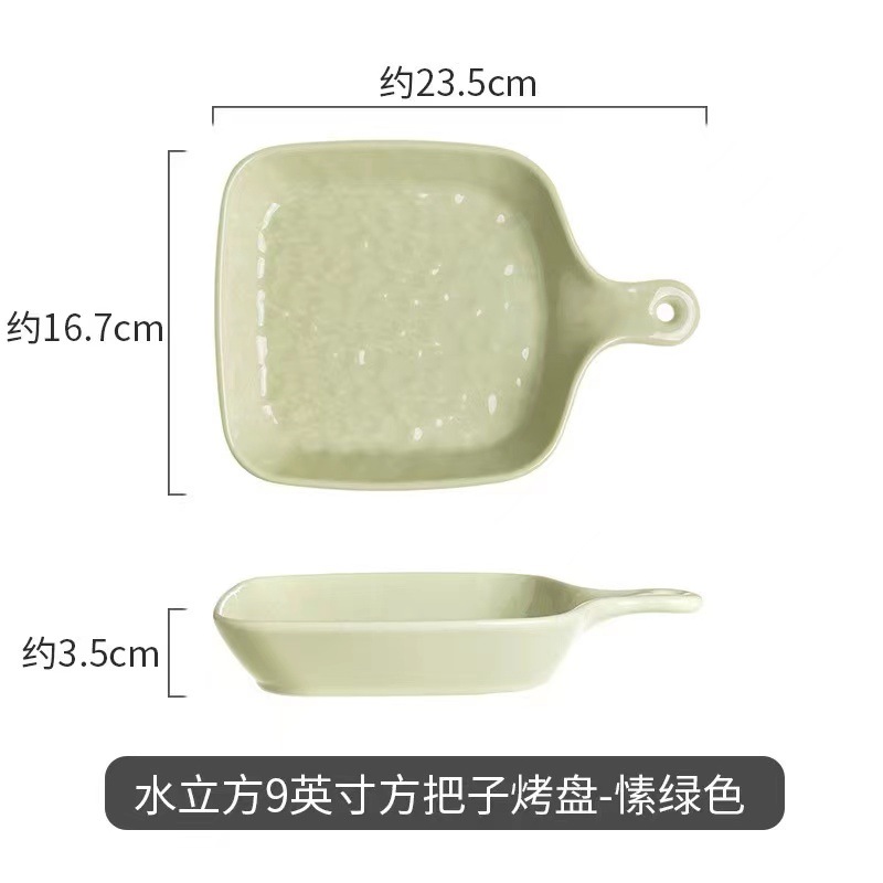 Juego de vajilla de estilo crema, tazón de sopa, vajilla, plato, cubo de agua, juego de platos frescos para el hogar, juego de platos de lujo ligero