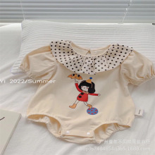 璐璇 萌丫兔 童泰夏装新款连体衣短袖哈衣婴幼儿童爬服新生儿薄款