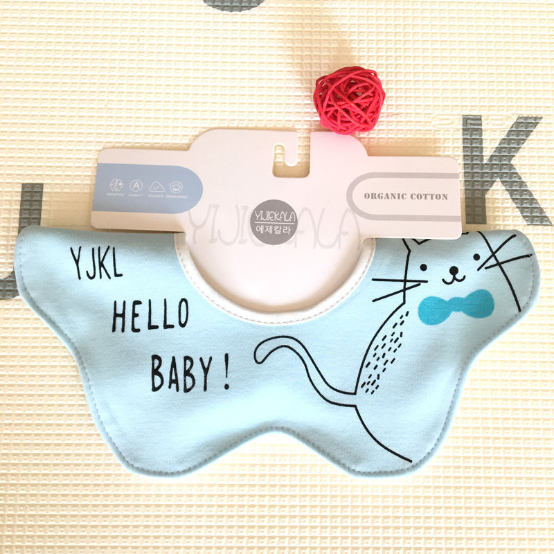 印花款-星型印花蓝猫