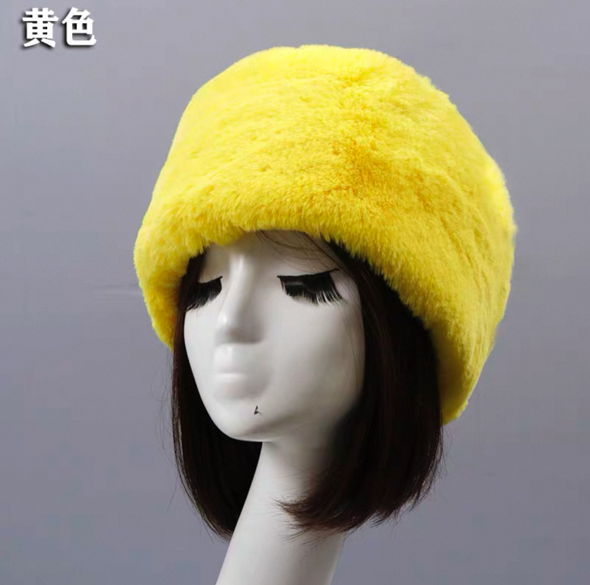 Sombrero de peluche de otoño e invierno para mujer, cálido y sombrero de madre, coreano, casual, salvaje, suave, niña, cálido, sombrero de otoño e invierno para mujer