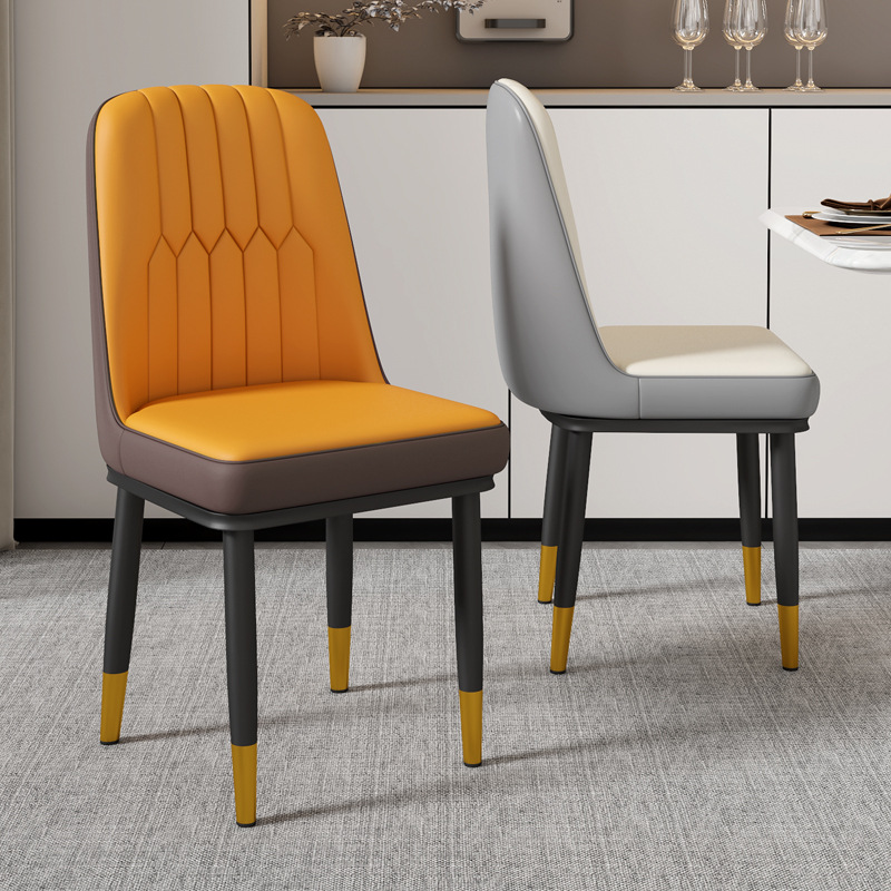 Sillas de comedor domésticas modernas sillas nórdicas de lujo sillas de mesa de comedor sillas de maquillaje casuales taburetes de restaurante de hotel