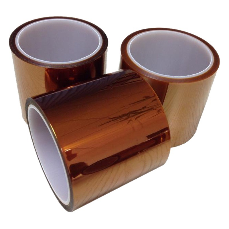 Brown PI Dedo de oro de alta temperatura cinta resistente no residual adhesivo poliimida aislamiento de alta temperatura adhesivo cinta de dedo de oro fabricante