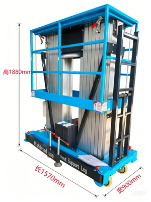 Avtomobil fırlanan platformaları – Lift - double-column-10m
