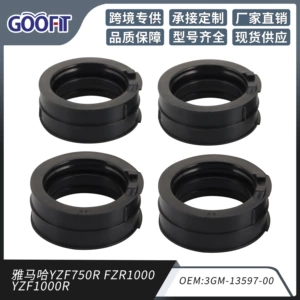 Intake Manifold Joint Adapter Set of 4 for YAMAHA YZF750R FZR1000 YZF1000R