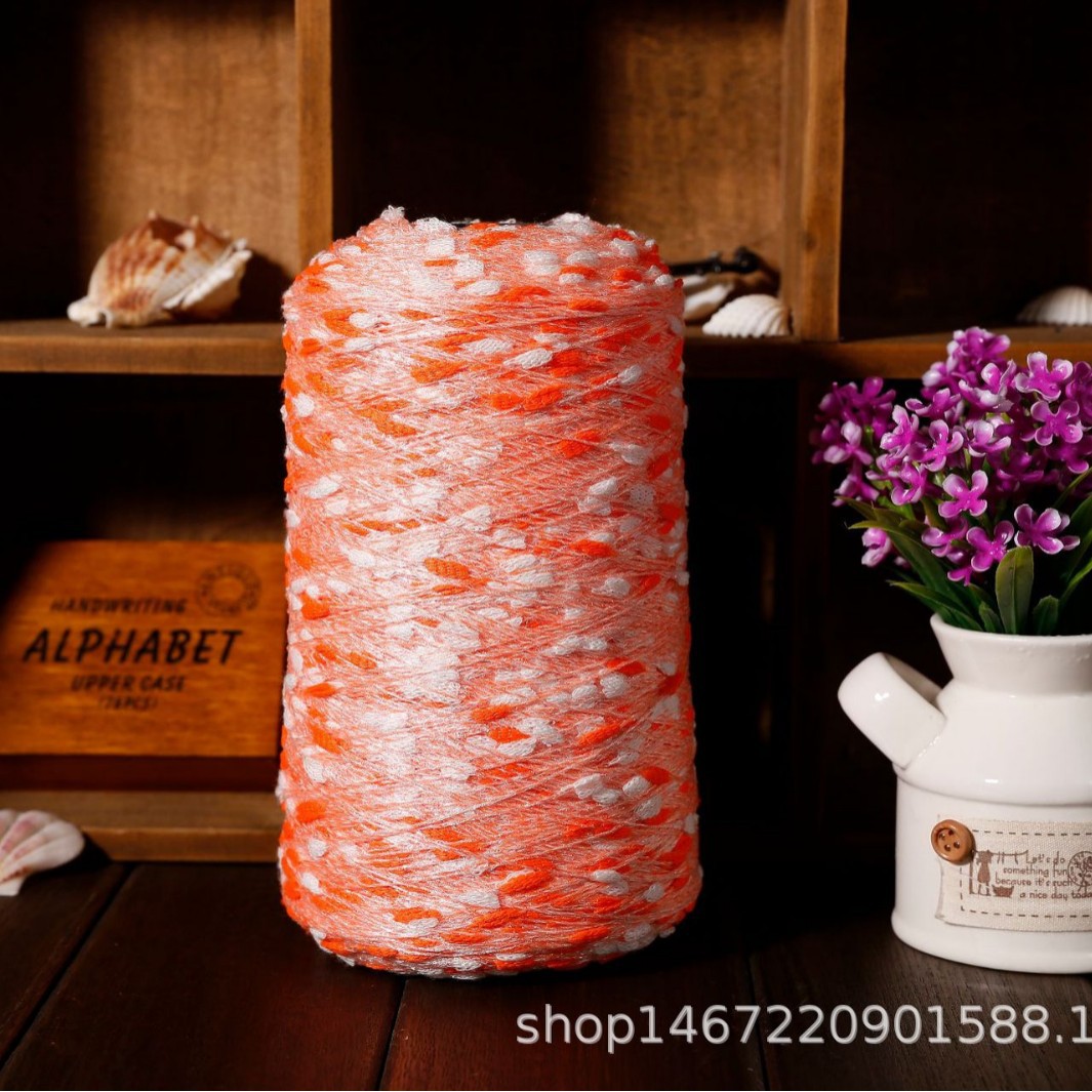 厂家直销 特种花式纱 香肠纱新品花式纱批发