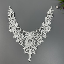 爆款涤光领口水溶花个 性感内衣婚纱手工挂件服装领子辅料花边