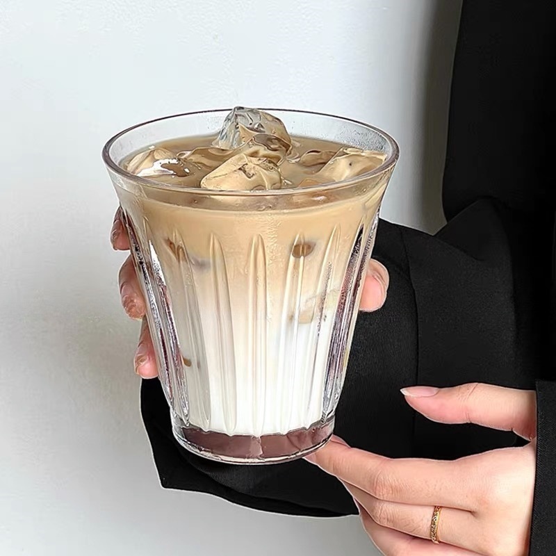 Dirtv tazas de café italianas tazas de vidrio blanco australiano vintage tazas de café americano tazas de jugo tazas de latte