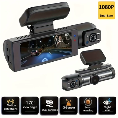 Car Front Double Mirror, Driving recorder