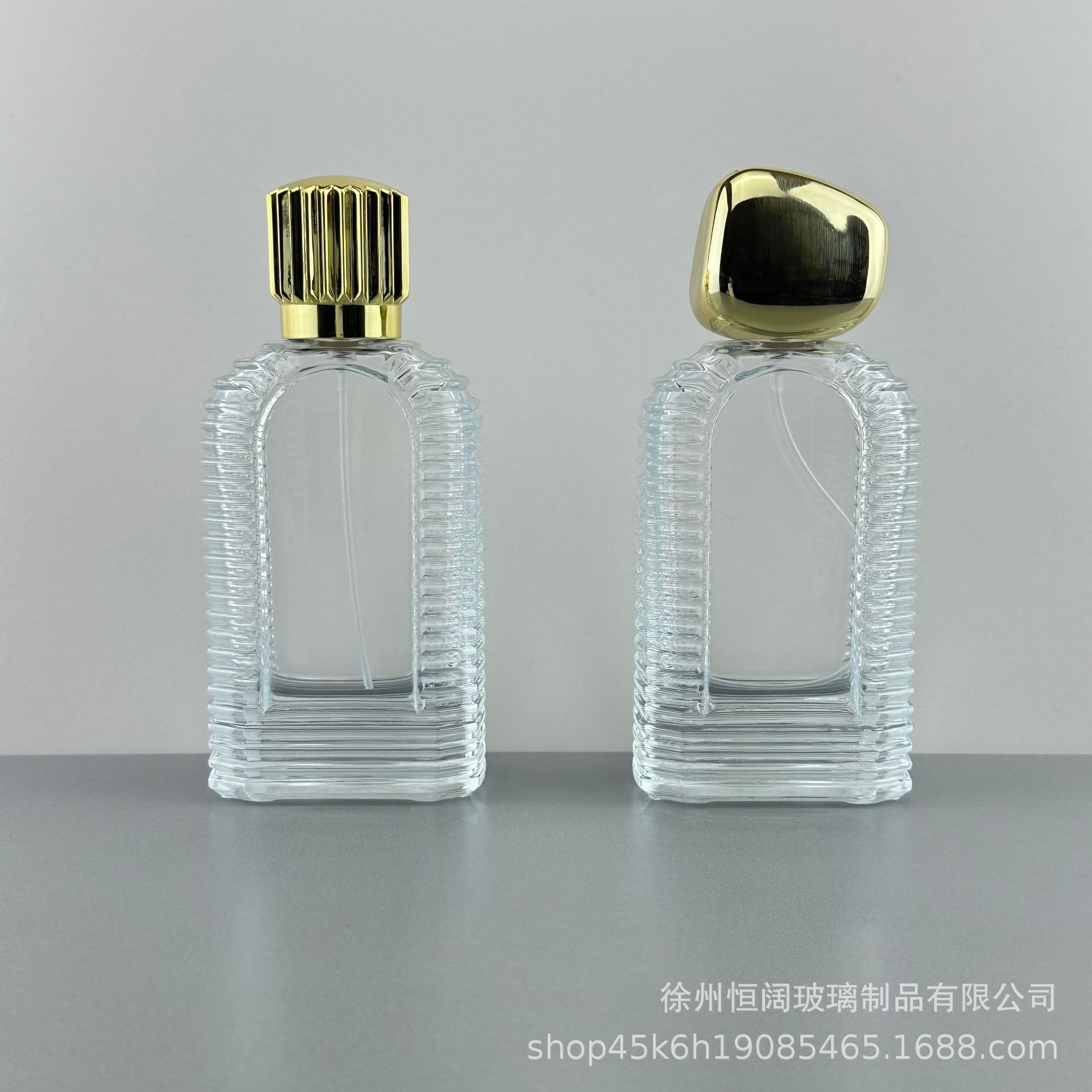 批发卡口60ml高端香水瓶透明玻璃 补水喷雾瓶 晶白料化妆品分装瓶