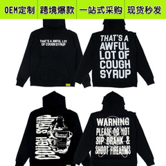 高品质TRAPSTAR字母印花连帽衫美式潮牌秋冬新款纯棉情侣连帽卫衣