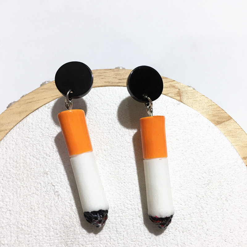 Resin Material 1 Pair Cartoon Style Geometric Resin Plating Women's Earrings