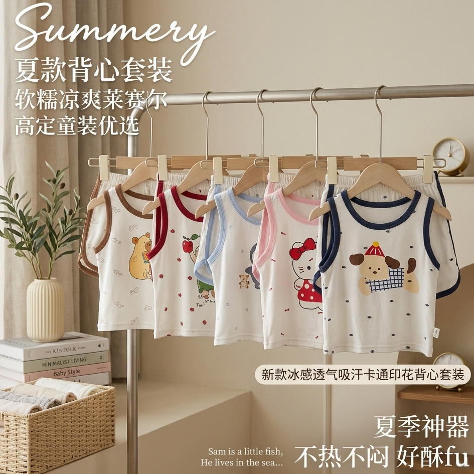 Cool breathable children's T-shirt