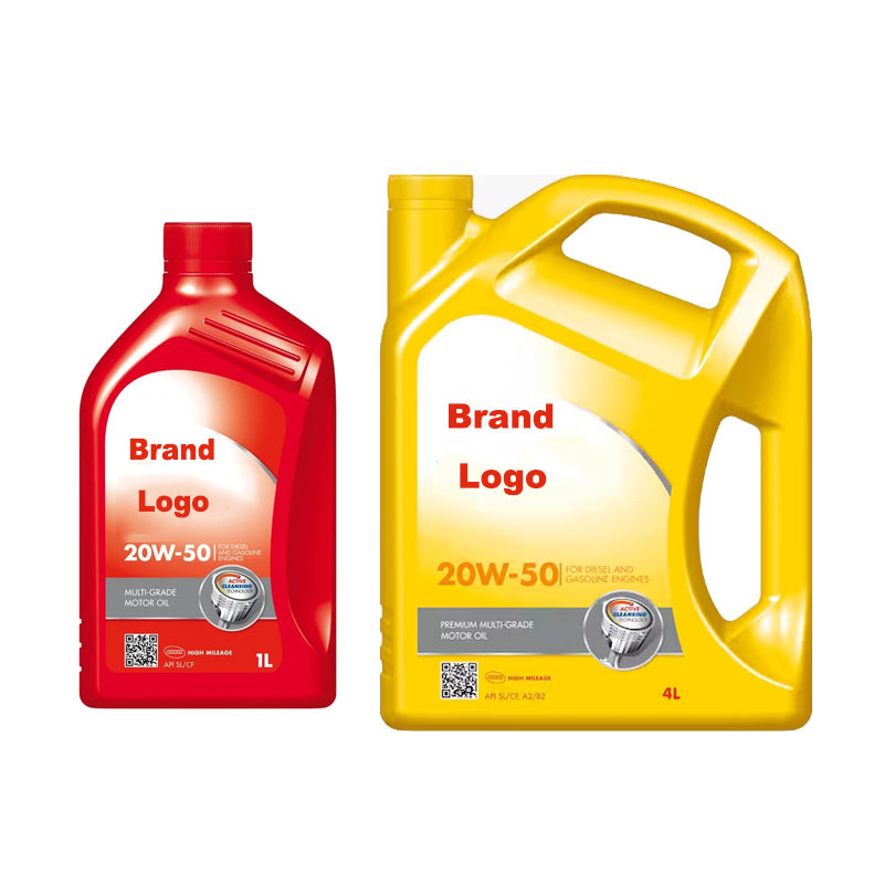 she brand SAE 20w50 20w-50 fully synthetic motor engine oil