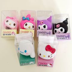 Pencil sharpener and eraser two-in-one Sanrio Kuromi Cinnamon dog dual-use pencil sharpener and eraser with pen planer and pencil sharpener