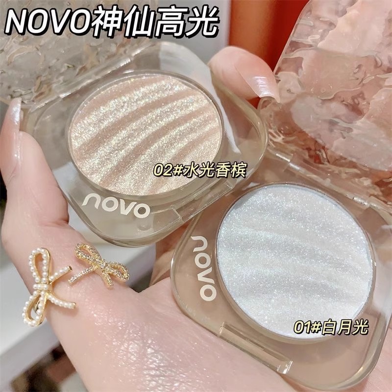 Novo幻影光感立体ハイライト粉顔ハイライト粉偏光微閃色竜ハイライト修容一体|undefined