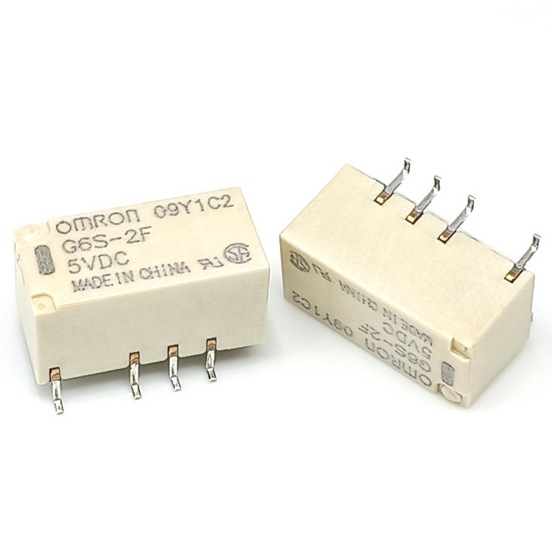 G6S-2F-TR DC24 信号继电器 双刀双掷-转换 24V OMRON继电器