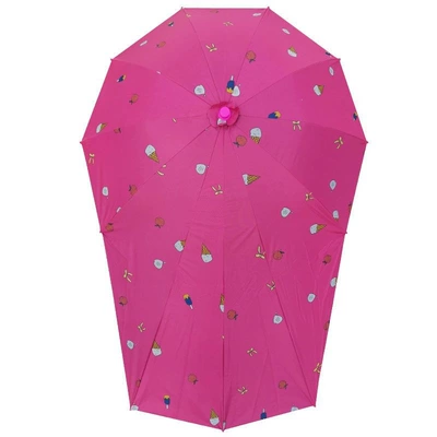 Elektromobil üçün ön şüşə çətiri (günlük): sunshade, bicycle sunshade, tricycle - ice-cream-red-extended-vinyl-umbrella-single-umbrella-without-a-stand