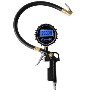 Spot car tire measurement digital tire pressure gauge electronic tire pressure gauge inflation gauge high precision tire pressure gun pressure gauge