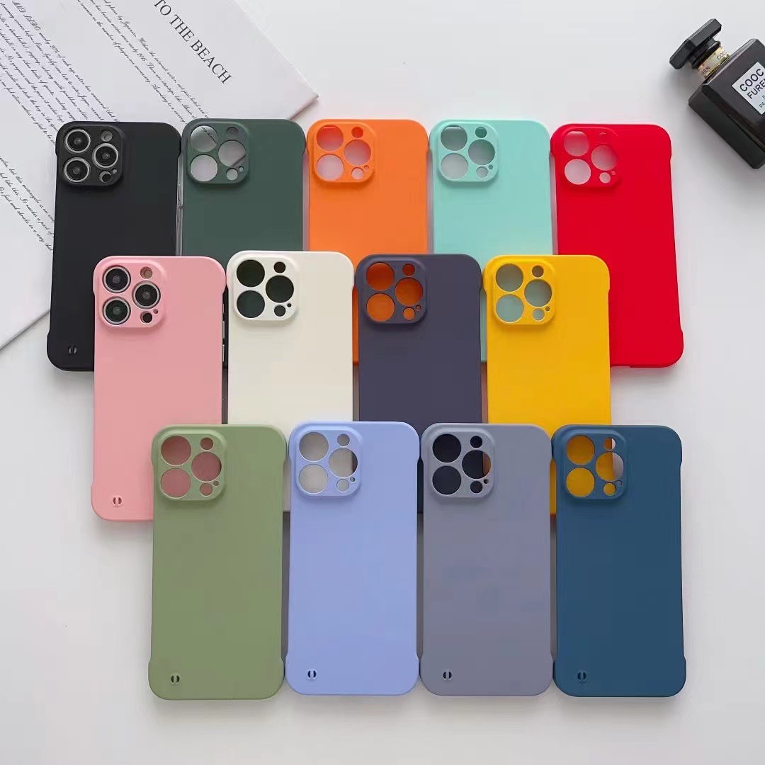 Color sólido simple sin marco Huawei mate60pro teléfono caso 15PROMAX para Apple 12/11 hombres y mujeres duro