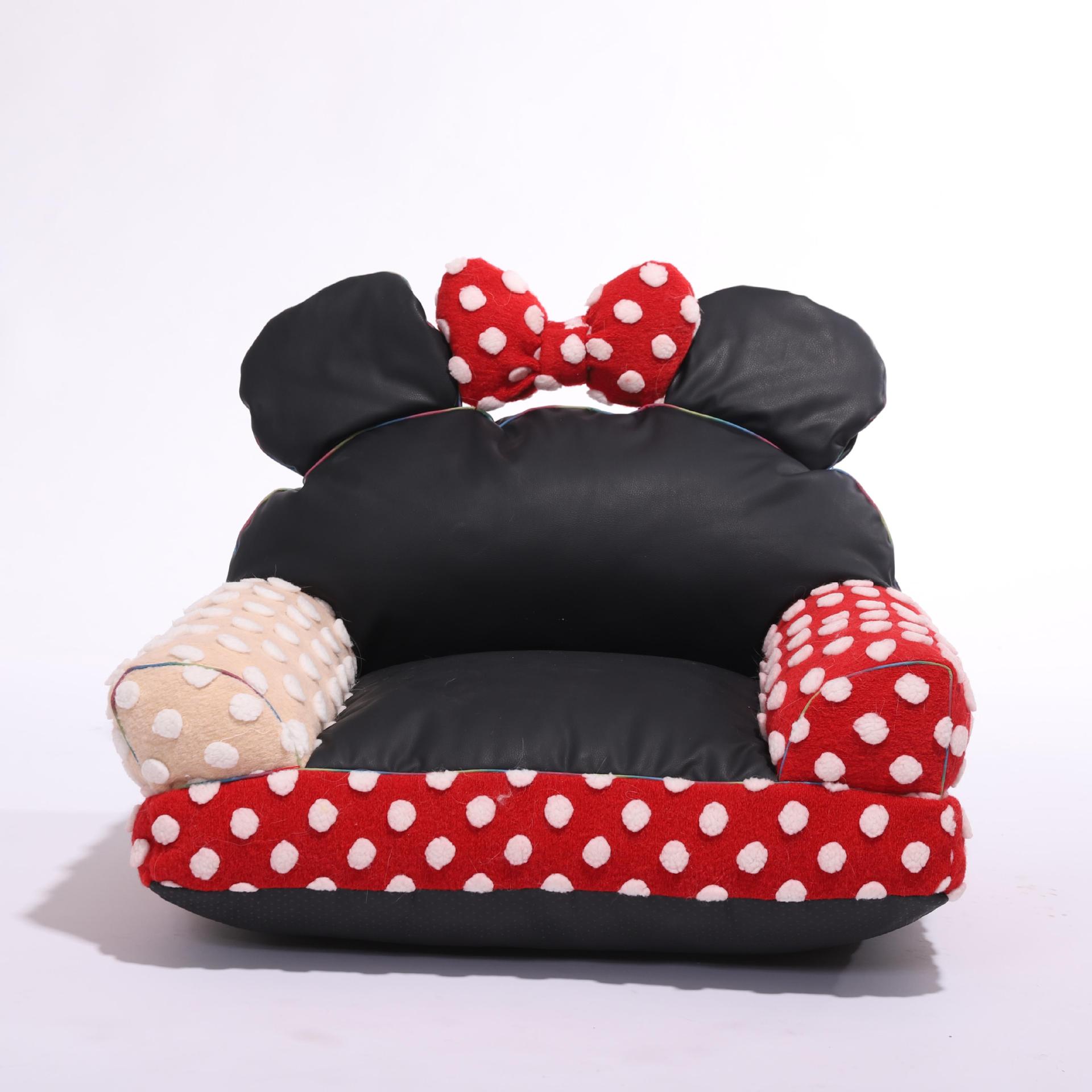 Disney serie Mickey perros cuatro estaciones sofá mini universal mascotas desmontables almohadilla de verano suministros para gatos