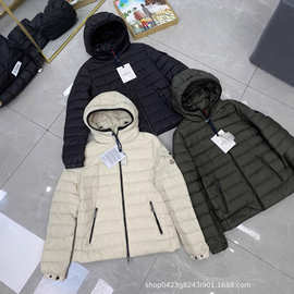 外贸022047小王菲90白鹅绒连帽短款加厚保暖羽绒服情外套一件代发