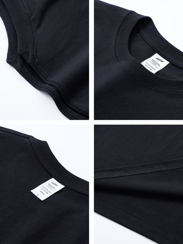 夏の軽やかな高級感、シンプルなレタープリントTシャツ、メンズトレンドブランド、立体感のあるラウンドネック半袖、万能カジュアルトップス、インス風|undefined