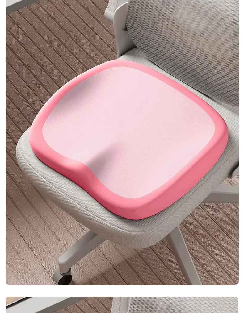 Cross-Border Car Seat Cushion, Office Chair Cushion, Long-Sitting Pressure Relief Magic Cushion, Stool Memory Foam Lumbar Support Cushion, Beauty Butt Cushion