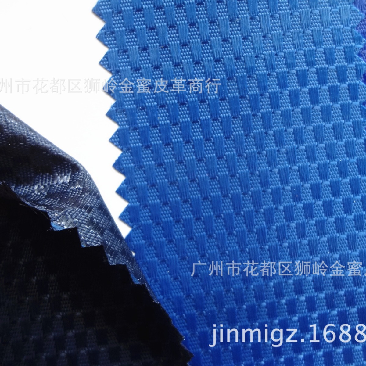 方块布 提花布 提花箱包面料PU涂层 小砖块提花 工厂直销款式多样