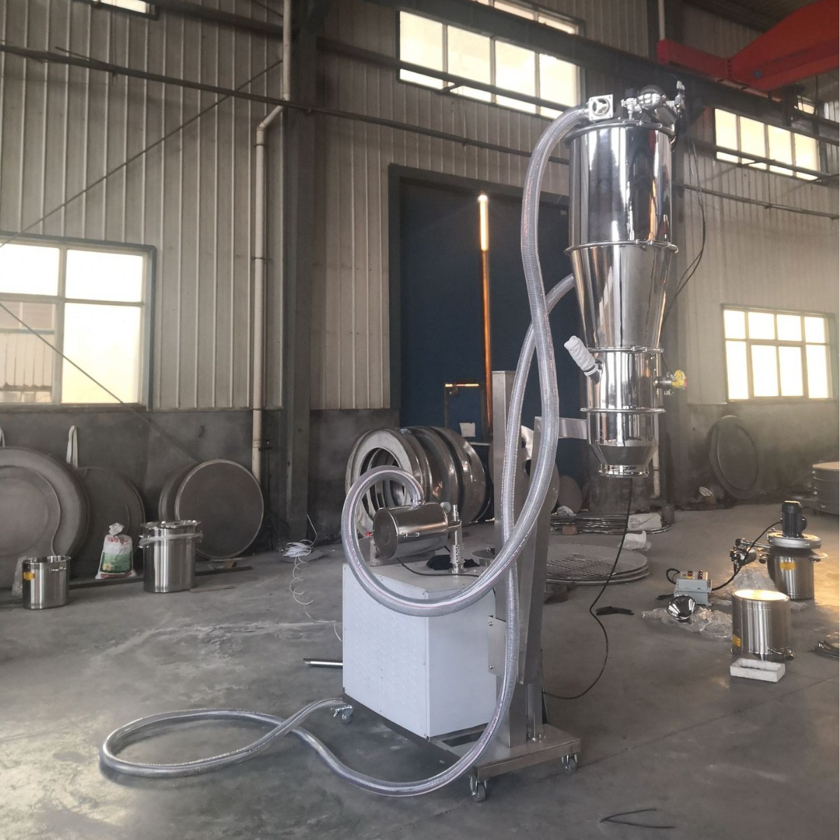 化工原料真空吸料机负真压输送快速省人工无尘