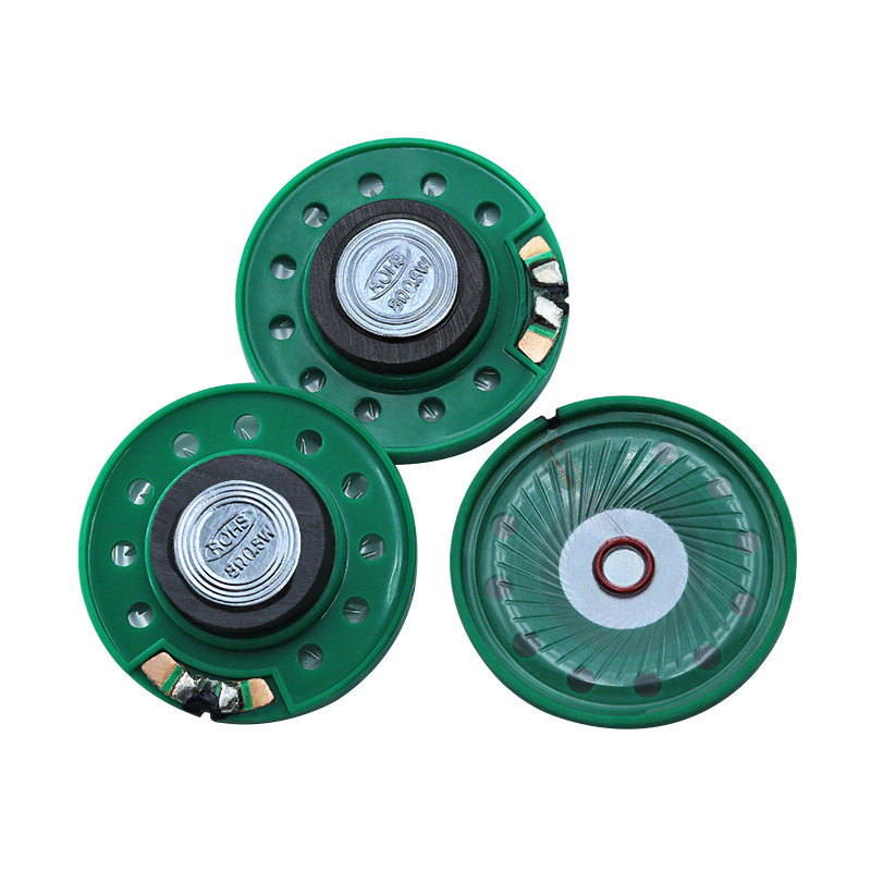 21/23/27/29/36/40/50/57mm8ユーロ0.25ワットゴムシェル外付け磁気スピーカー0.5wプラスチックスピーカー|undefined