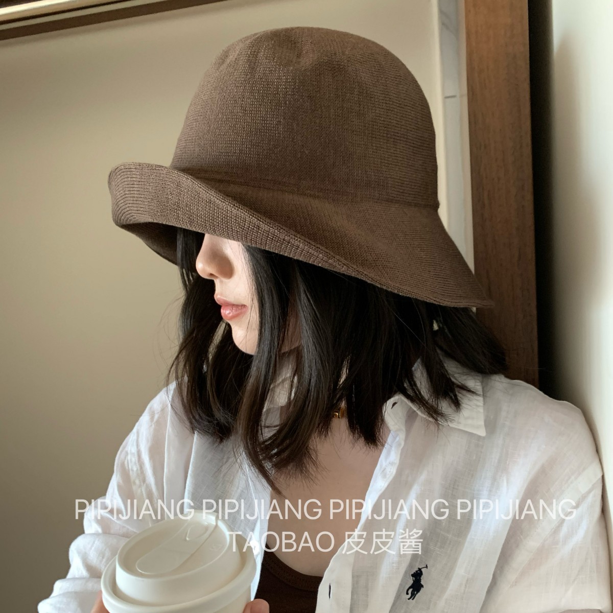 [Uninhibited Relaxation] High-quality silk breathable fisherman hat…