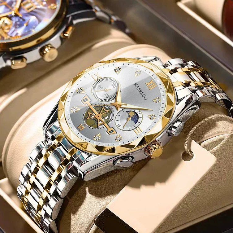 Metal universal quartz trend men's watch for leisure
