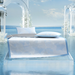 ⇛ Home Textiles 1000D Ice Silk Mat Summer Cool Ice Silk Mat Summer Two/Three Piece Soft Mat